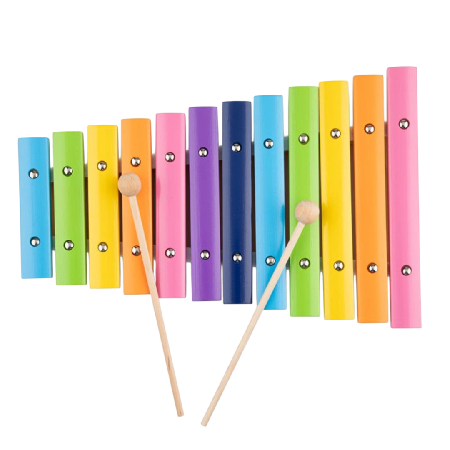 Xilofone com livro de música – brinquedo da New Classic Toys | Lily Gift Portugal
