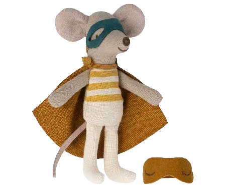 Ratinho colecionável Maileg com capa